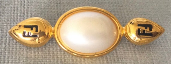 Fendi brooch pin deals
