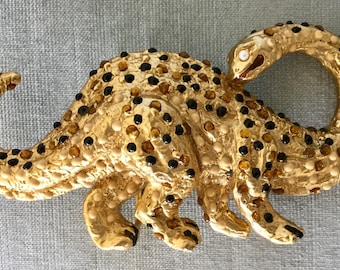 Rare MIMI Di N Signed Glass Eye Dalmatian Enamel Belt Buckle il_fullxfull.2302989076_b1bs.jpg main image 3