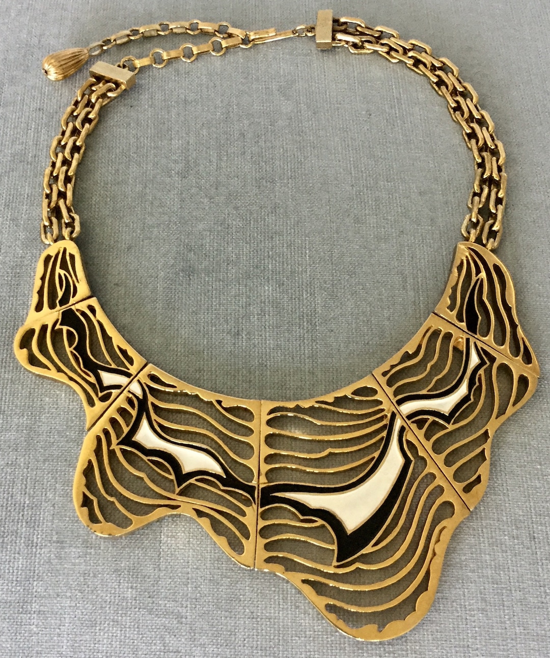 Jens イェンス BLUE GLASS MOTIF CHOKERS 24AW il_1080xN.1935733299_1rnn.jpg