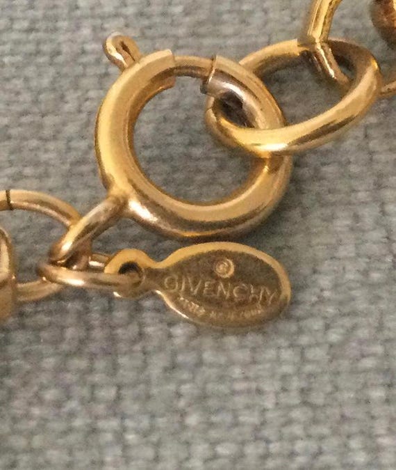 Chic GIVENCHY Signed EXTRA LONG 54” Double or Tri… - image 8