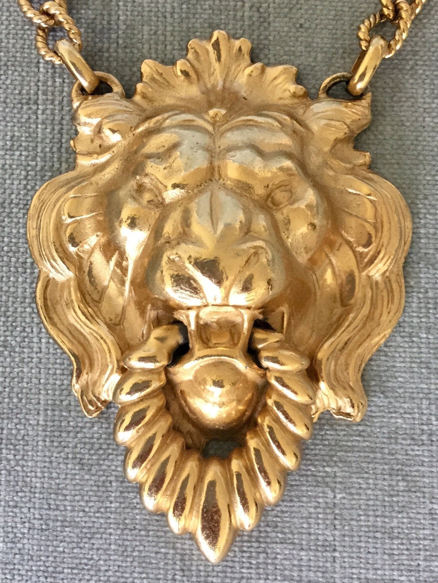 Lion door knocker hotsell necklace southern charm