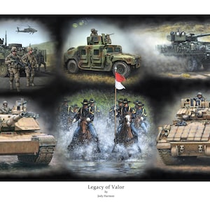 Legacy of Valor Cavalry print by Jody Harmon
