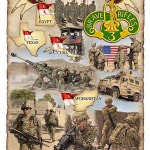 3d Cavalry Regiment Afghanistan S/Nprint