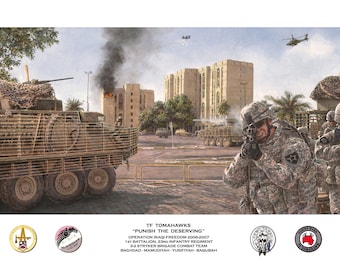 TF Tomahawks 1-23 Infantry 06-07 Deployment Print Special Edition