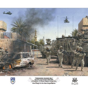 Tomahawks watermarked edition- 4-23 Infantry, 172 Stryker Brigade Combat Team S/N Print