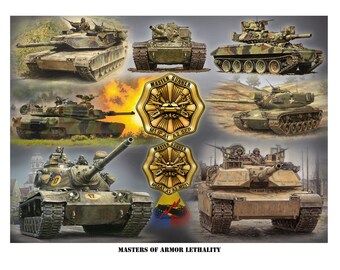 Nueva versión Master of Armor Lethality S/N Print by Harmon