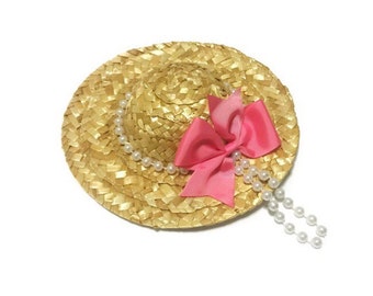 Sunday Best Pearl Wicker Hat