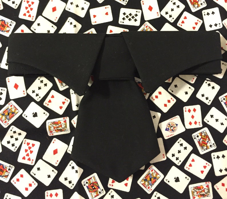 What Happens In Vegas Neck Tie Collar Set