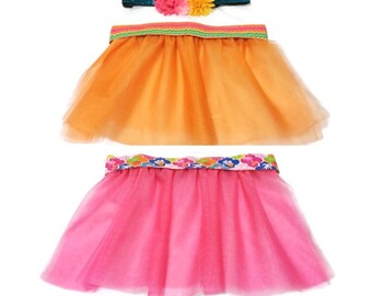 Tutti Fruitti kraag & verwisselbare rok Set
