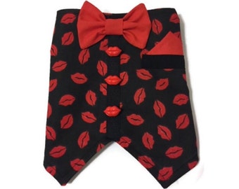 The Ladies Love Me Bow Tie Vest