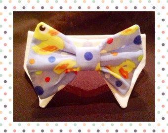 Rubber Ducky Shirt Collar Bow Tie Set