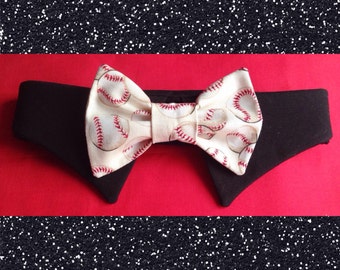 Play Ball Bow Tie Collar Set