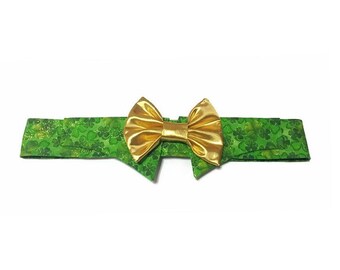 The Luck Of The Irish Bow Tie Shirt Collar