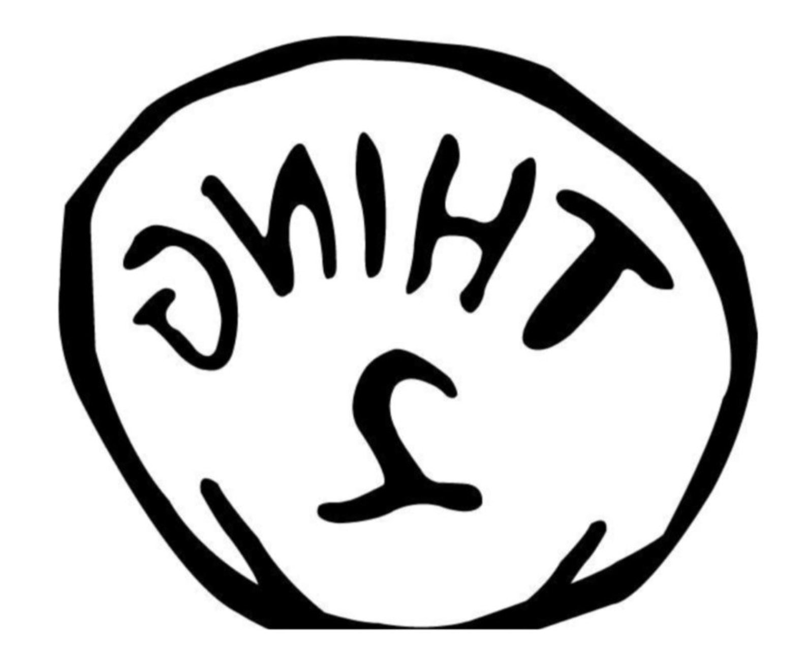 Thing 1 Printable Template Printable Word Searches