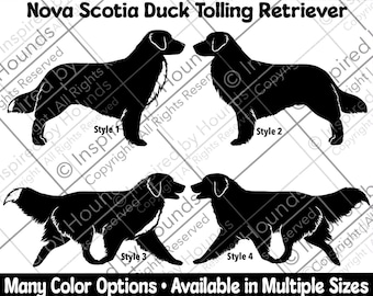 Nova Scotia Duck Tolling Retriever Vinyl Decal