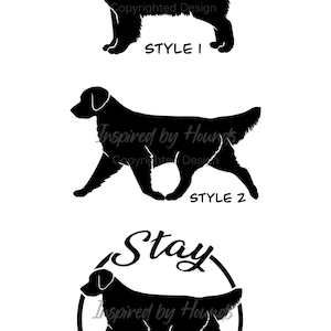 Golden Retriever Vinyl Decal