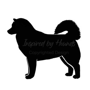 Alaskan Malamute Vinyl Decal