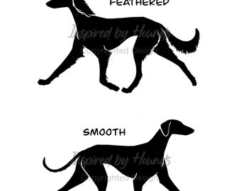 Saluki Vinyl Decal