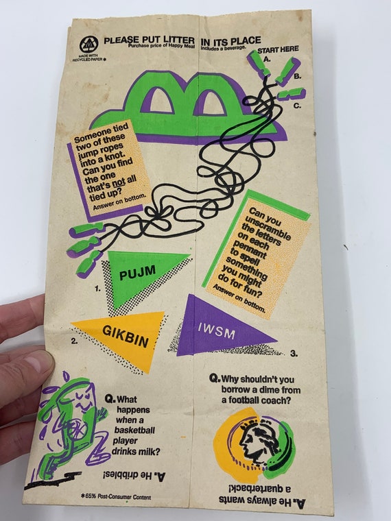 NEW Sealed! McDonalds Michael Jordan Happy Meal Set of 8