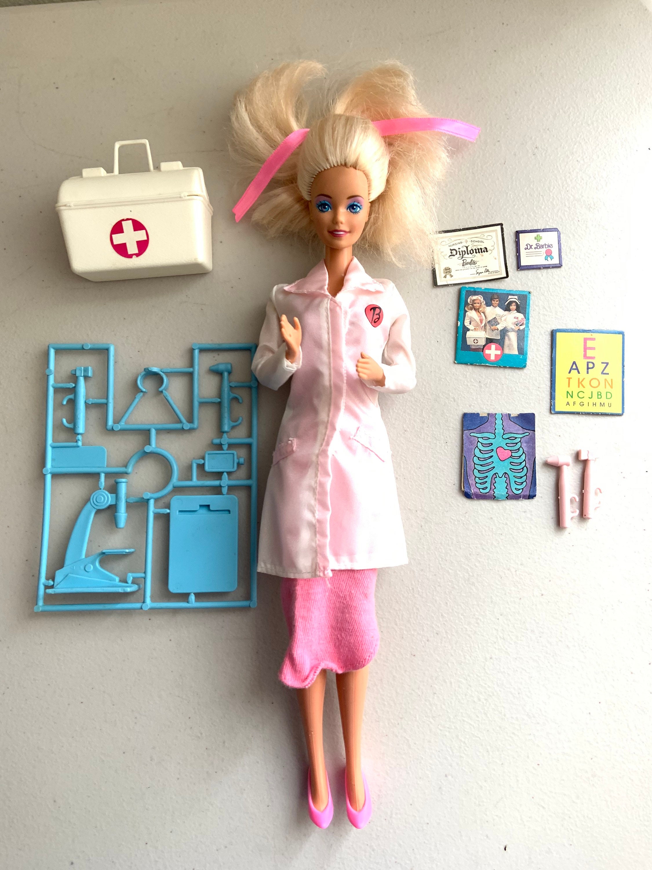 MATTEL Barbie KEN DOLL DR SCRUBS AND STETHESCOPE CLOTHES SET NEW NO BOX