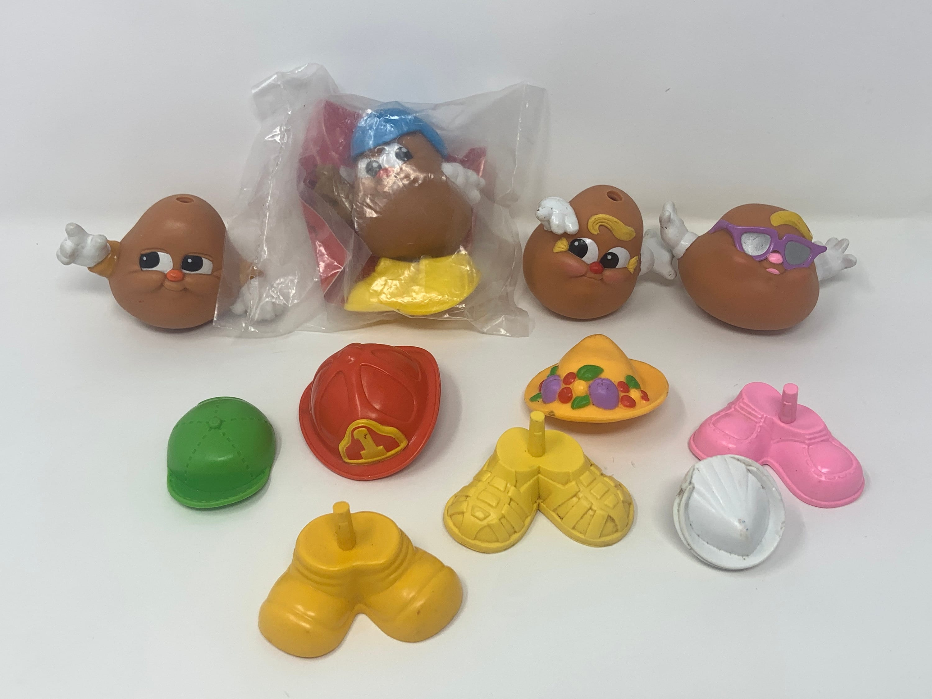 Lot of 4 Hasbro Potato Head Kids Fashionable Hat + Shoes - Etsy