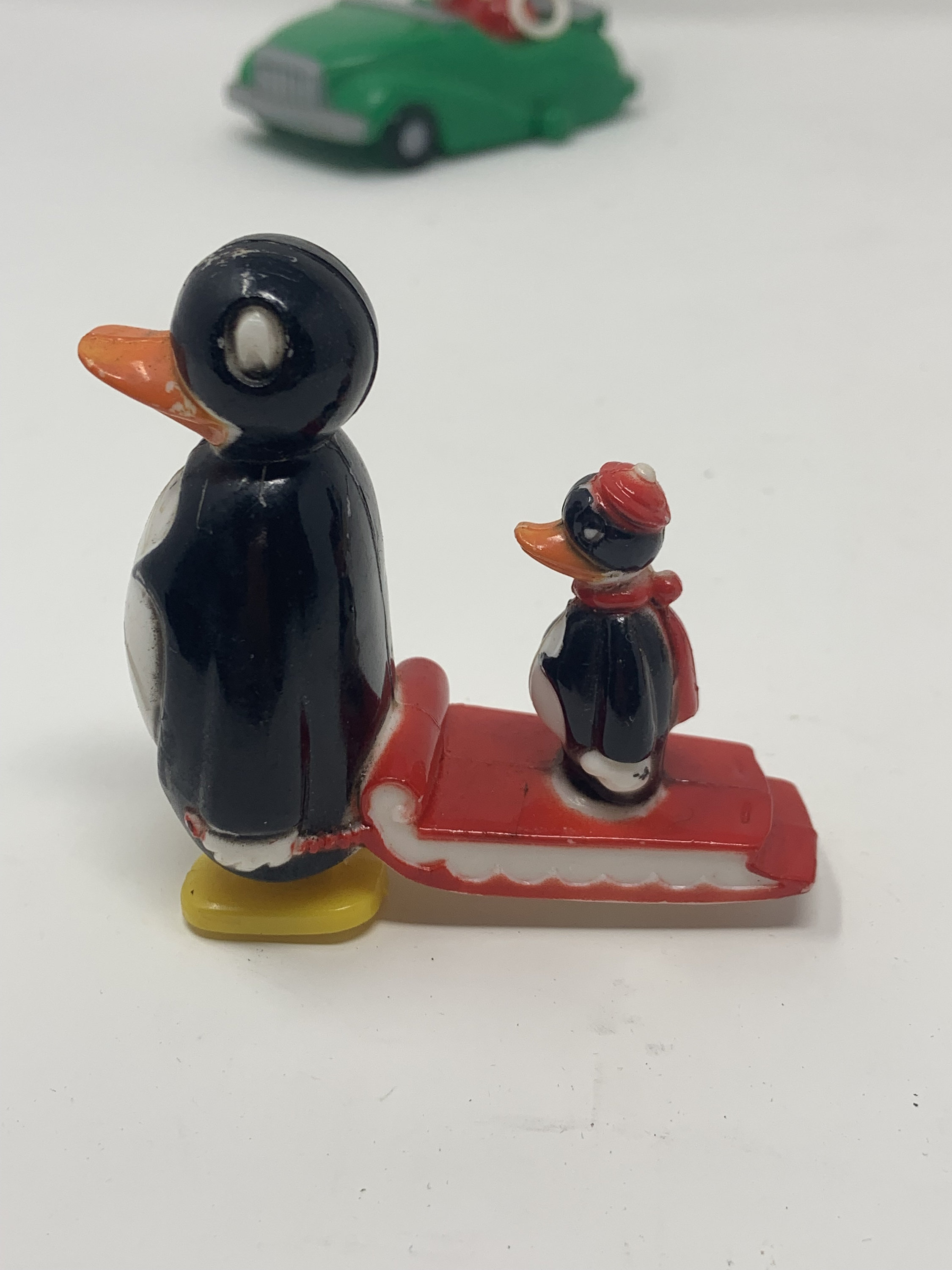1960s Ramp Walker Toy Lot - Mickey Minnie Mouse Donald Duck Tricky