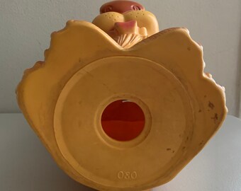 13” Lion Figural Blow Mold Bank / Play Pal Plastics (1971) - Lippy