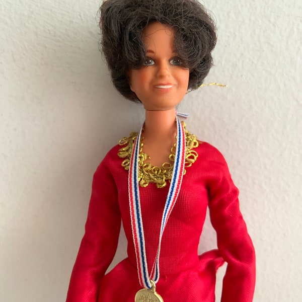 Dorothy Hamill Doll - Ideal Toys (1977) Olympic Medal Skates 1970s Olympics