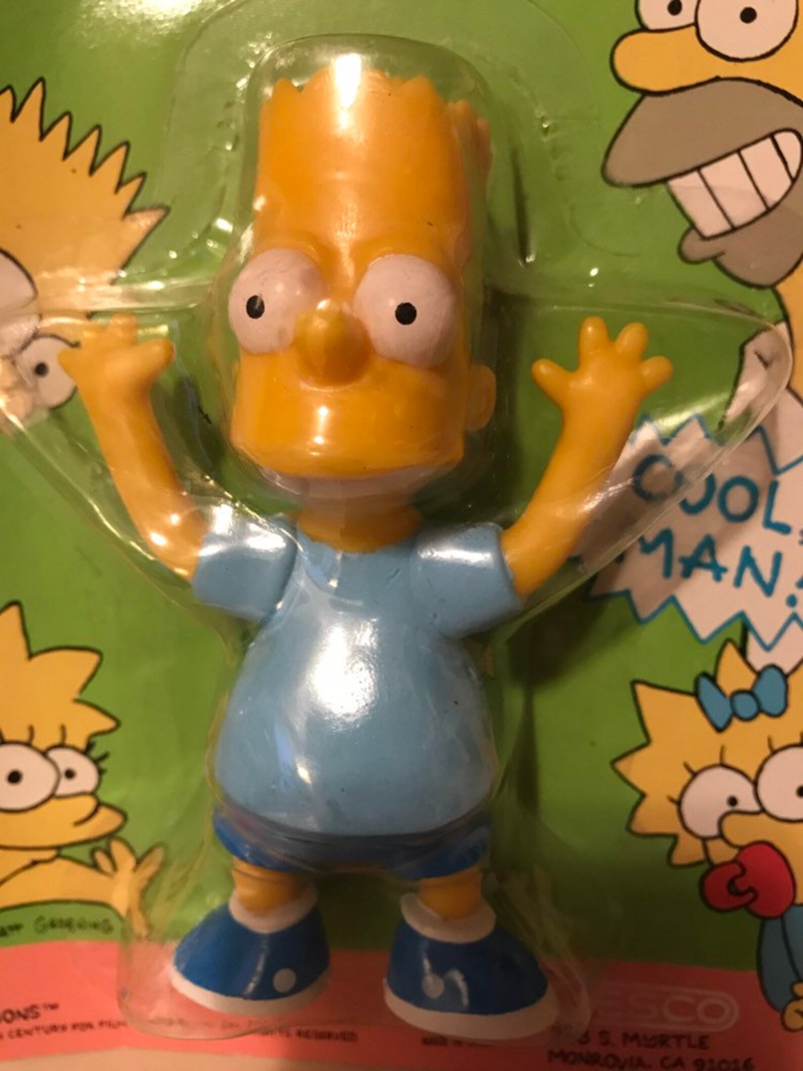 Bart Simpson Rag Doll & Bendable Action Figure / 1990 Vintage | Etsy