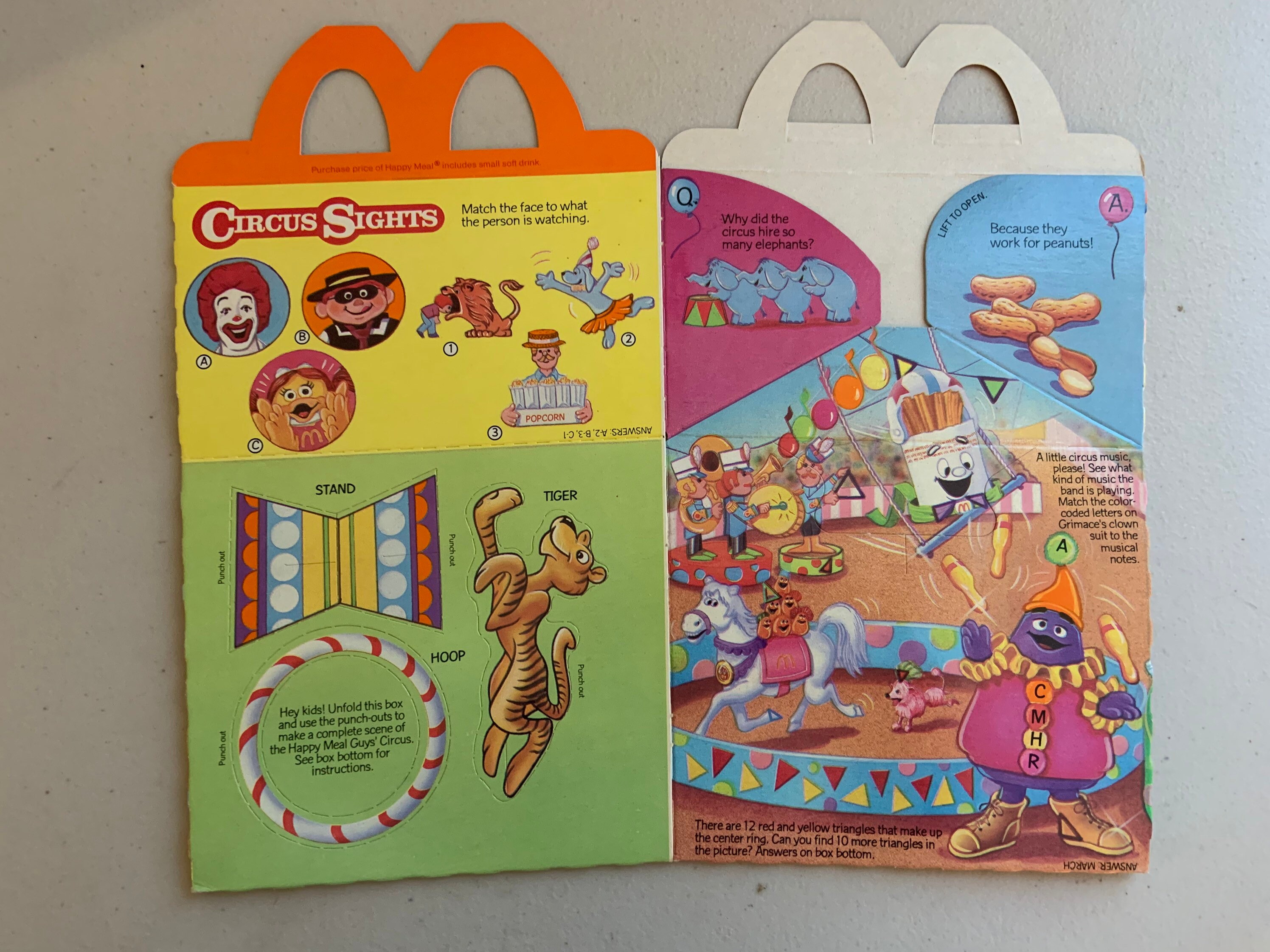 1989 Lot of 4 Fisher Price Fun With Food Happy Meal Boxes / 4 Unique Designs - Complete Set - Etsy 1989 Lot of 4 Fisher Price Fun With Food Happy Meal Boxes / 4 Unique Designs - Complete Set - Etsy