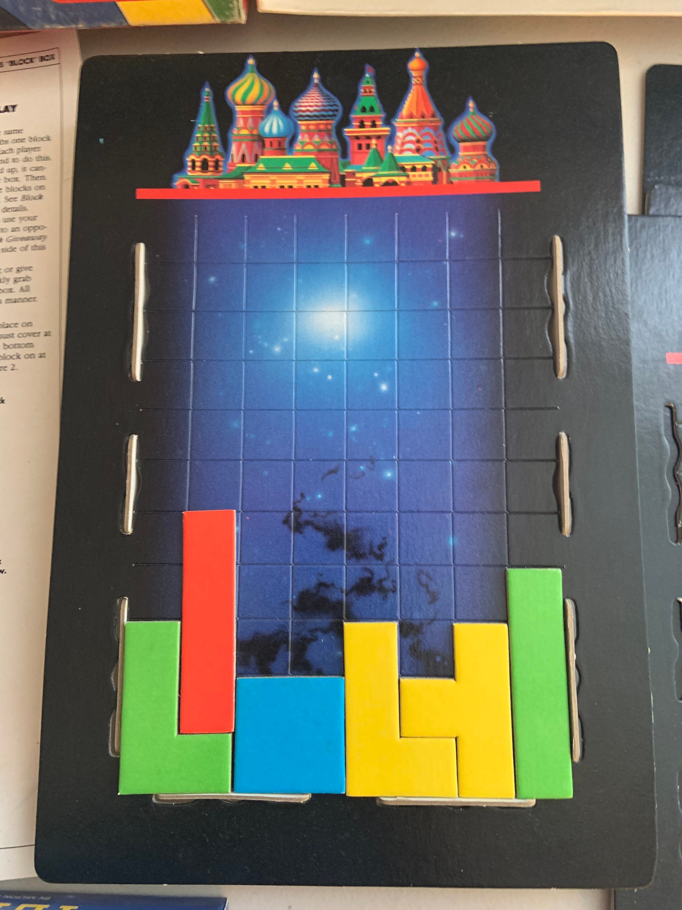 Nintendo Tetris Board Game / Milton Bradley 1990 Elorg -  Sweden