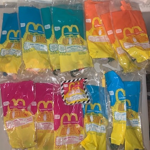 16pc Lot McDonalds Dinosaurs Dino-Motion Happy Meal Toys - NIP / Complete Set