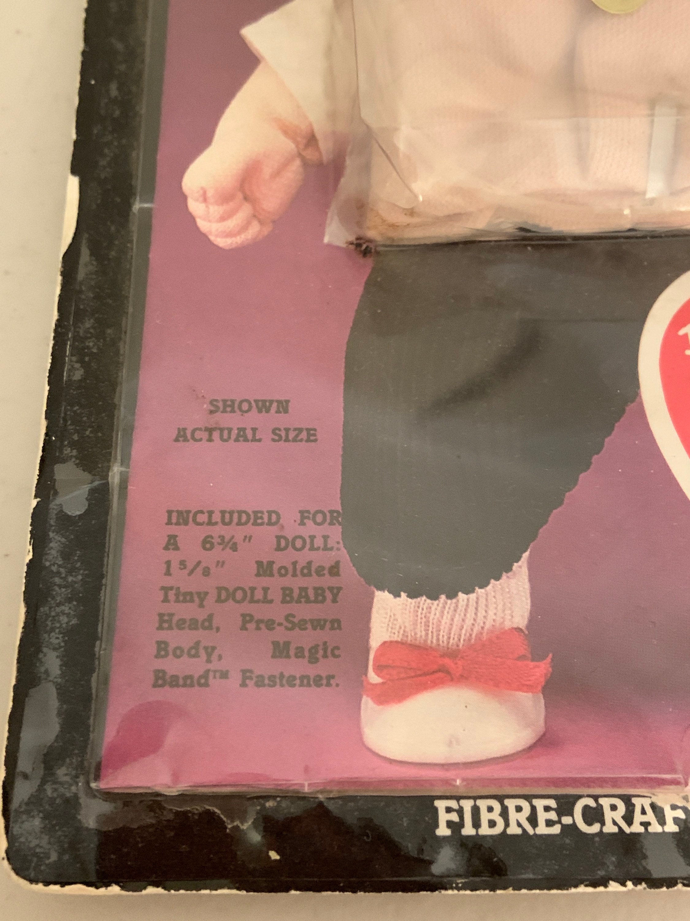 Set of 2 NOS FibreCraft Materials Corp Tiny Doll Baby Head & Etsy.de