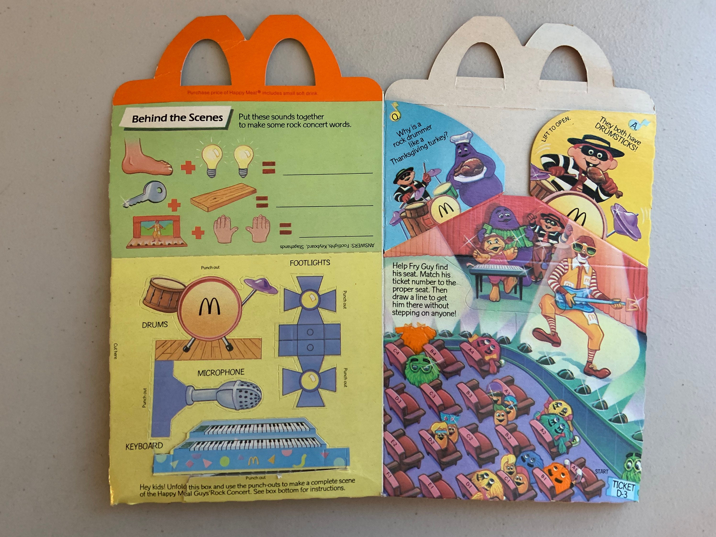 1989 Lot of 4 Fisher Price Fun With Food Happy Meal Boxes / 4 Unique Designs - Complete Set - Etsy 1989 Lot of 4 Fisher Price Fun With Food Happy Meal Boxes / 4 Unique Designs - Complete Set - Etsy