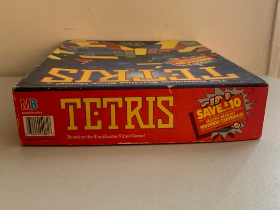 Tetris Board Game Milton Bradley Nintendo Elorg 1989