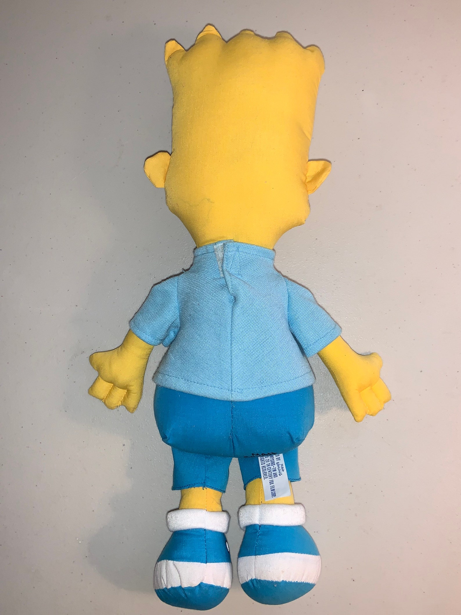 Bart Simpson Rag Doll & Bendable Action Figure / 1990 Vintage | Etsy