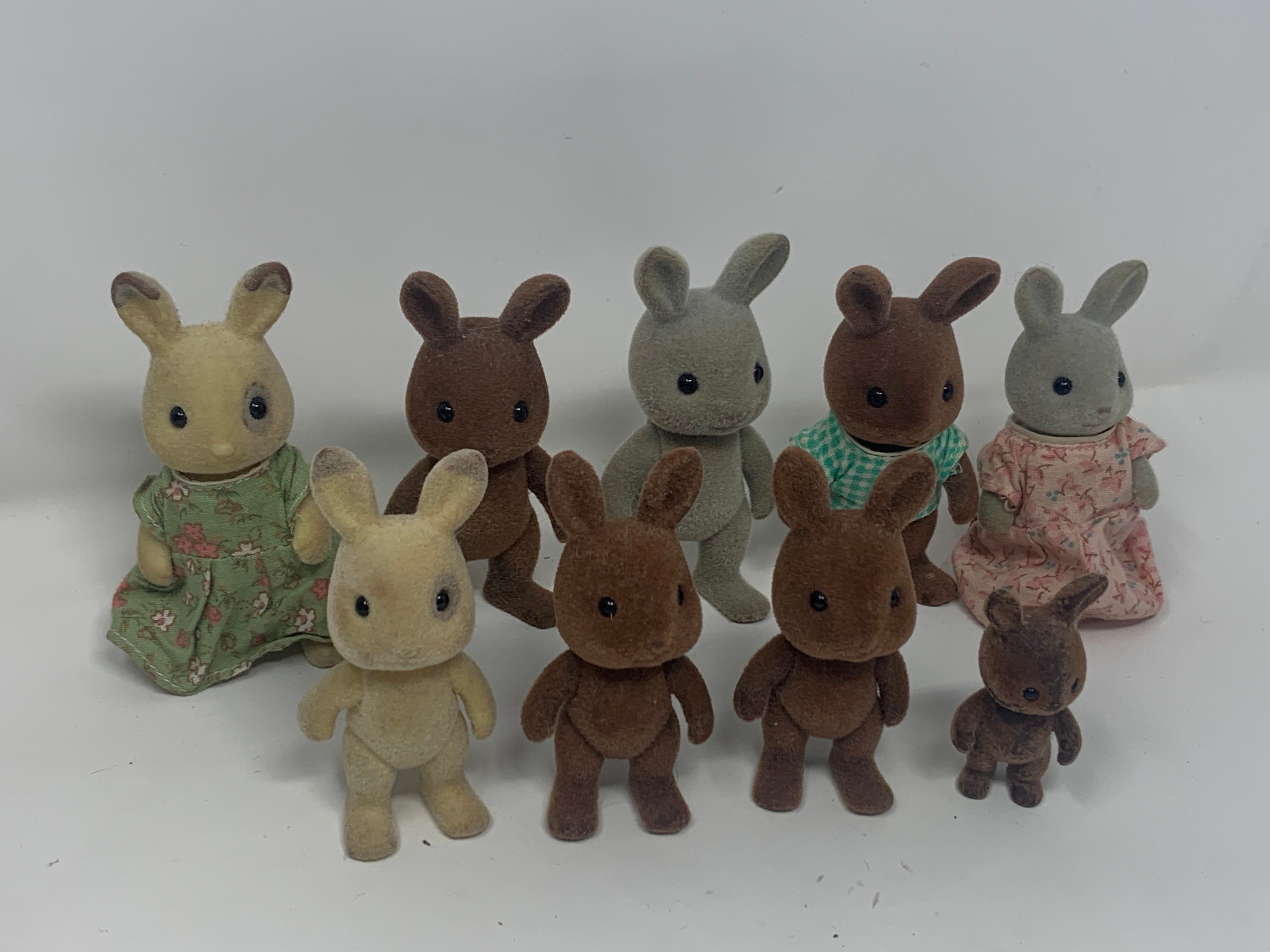 Sylvanian Families Owl, Panda, Goat, Koala Family Figures Discontinued Rare  Vintage Calico Critters 