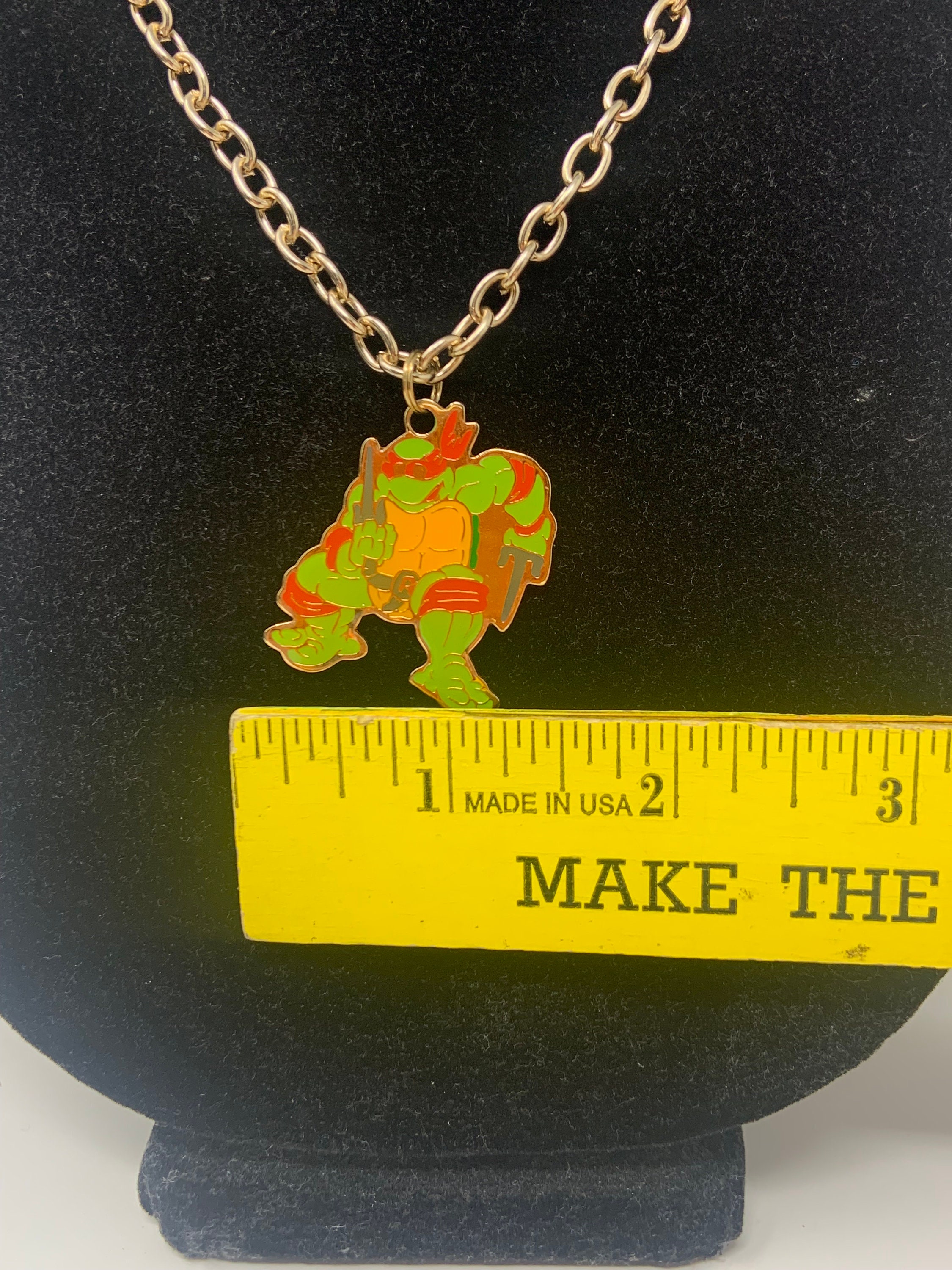 Beautiful Handmade Beaded Teenage Mutant Ninja Turtle Necklace - Etsy