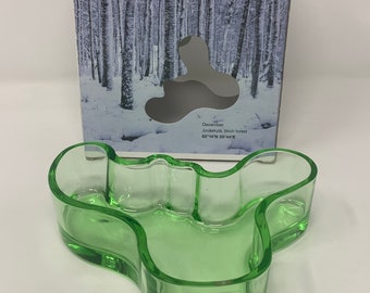 Alvar Aalto Water Green Bowl W/box - 5.5” X 4” / Glass Finland - Etsy