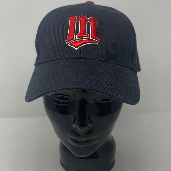 Minnesota Twins Baseball Hat - Wool Blend / Nylon Fastening Strap