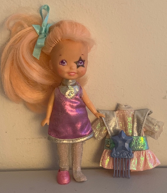 1986 Moon Dreamers Bundle - Dream Gazer Doll W/extra Crystal Starr