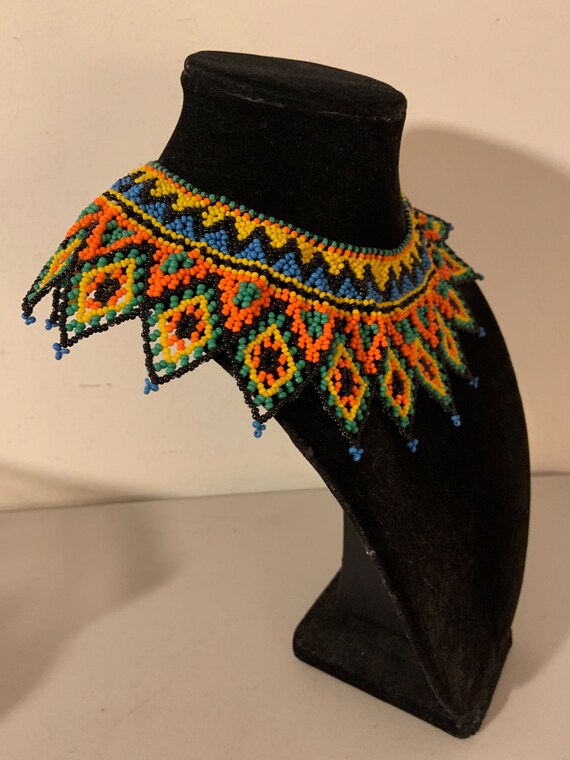 Beaded Bib Necklace View 6
