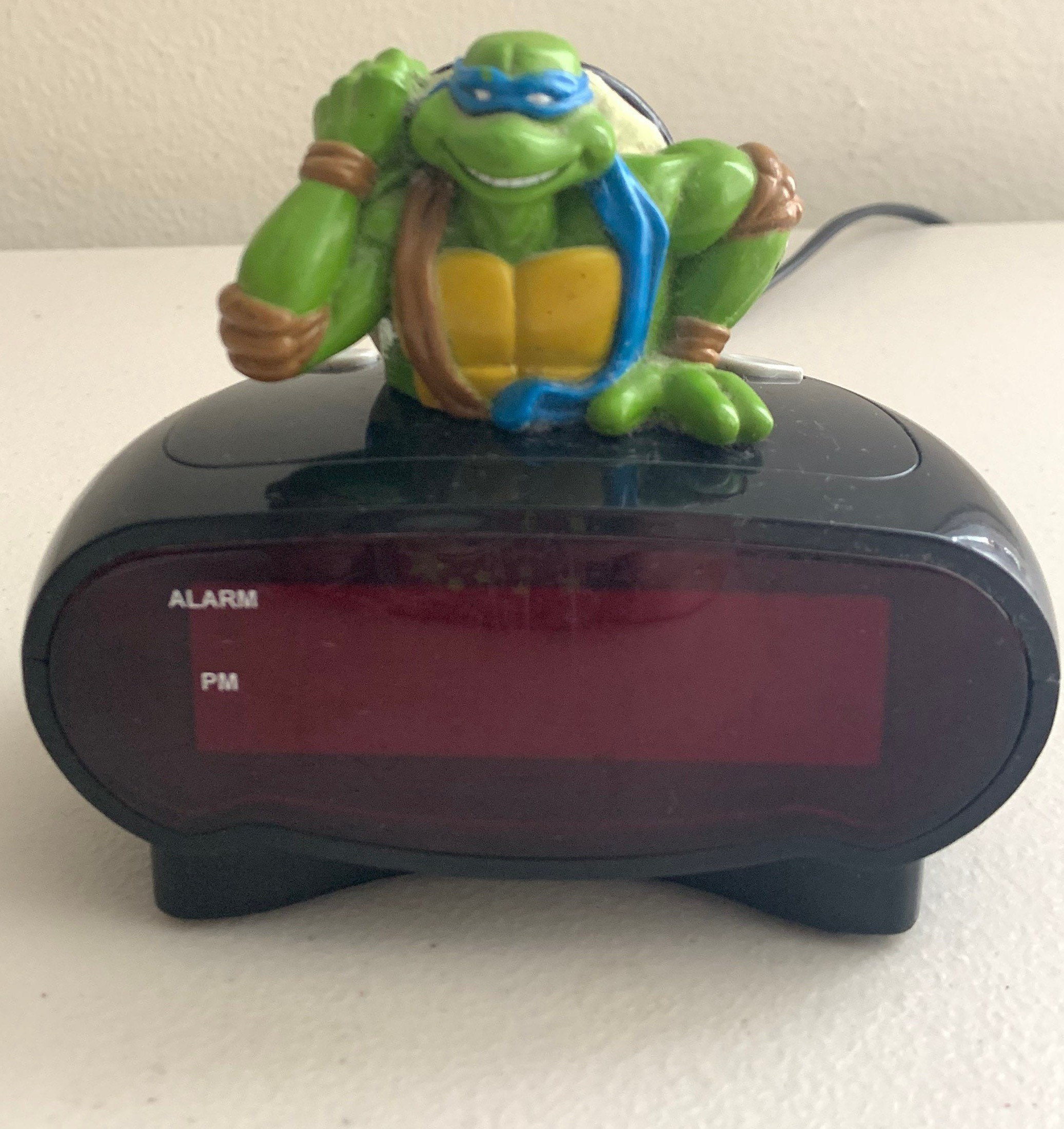 Teenage Mutant Ninja Turtles Digital Alarm Clock Leonardo Etsy
