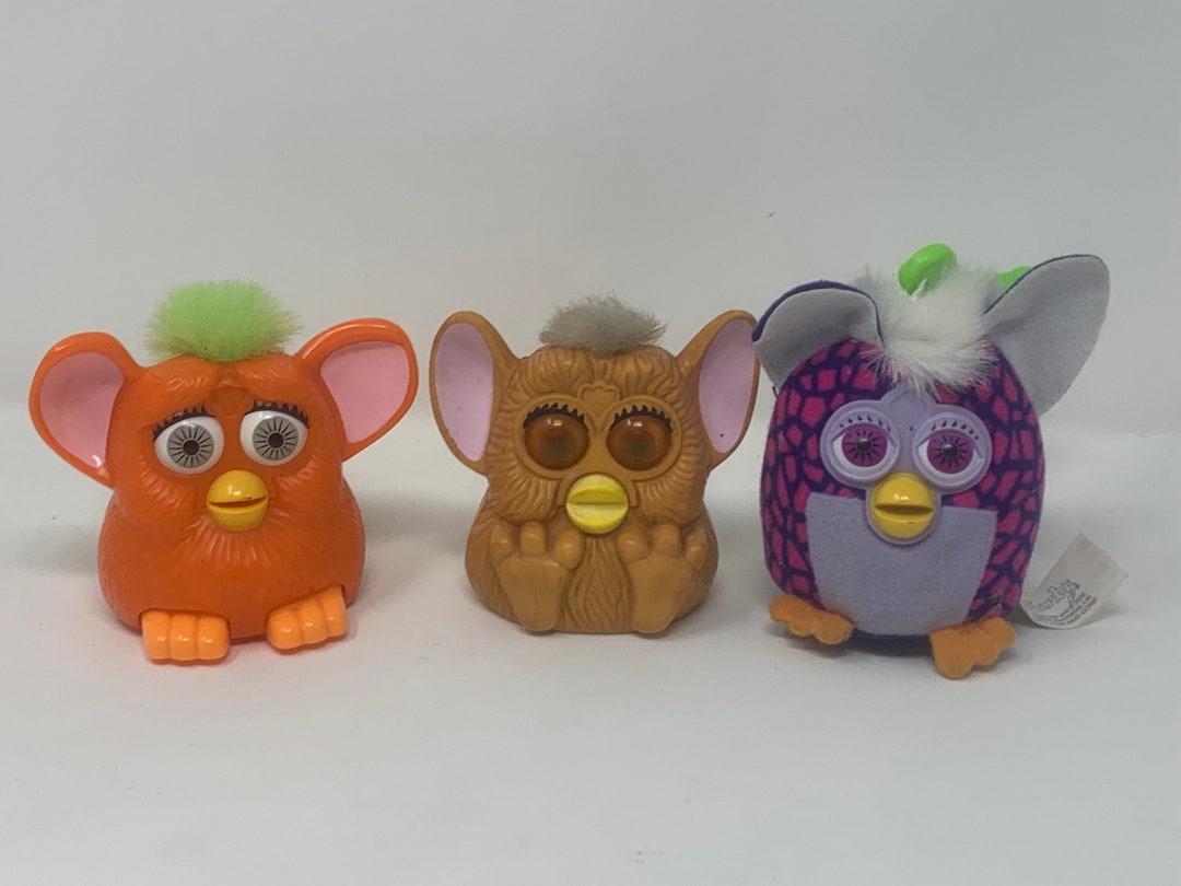 3 Pc Mcdonalds Furby Lot Furbies Happy Meal Toy - Etsy