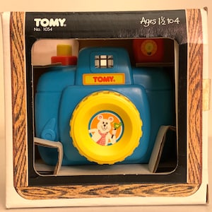 1982 TOMY Ring-a-dingy Camera Toy / Tomy no.1054 NEW