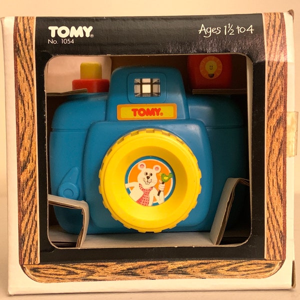 1982 TOMY Ring-a-dingy Camera Toy - NIB / Tomy no.1054 // Free Shipping