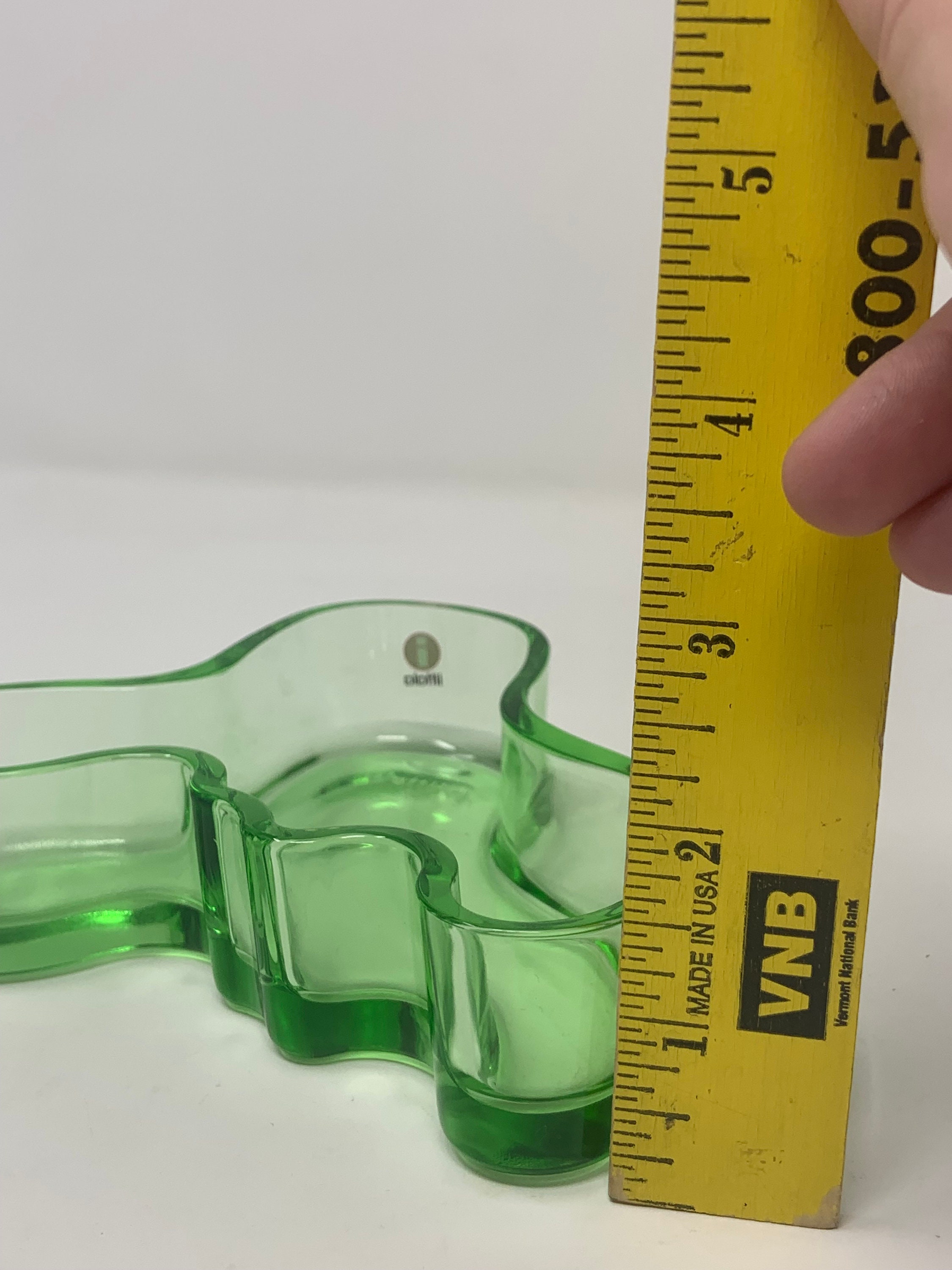 Alvar Aalto Water Green Bowl W/box - 5.5” X 4” / Glass Finland - Etsy