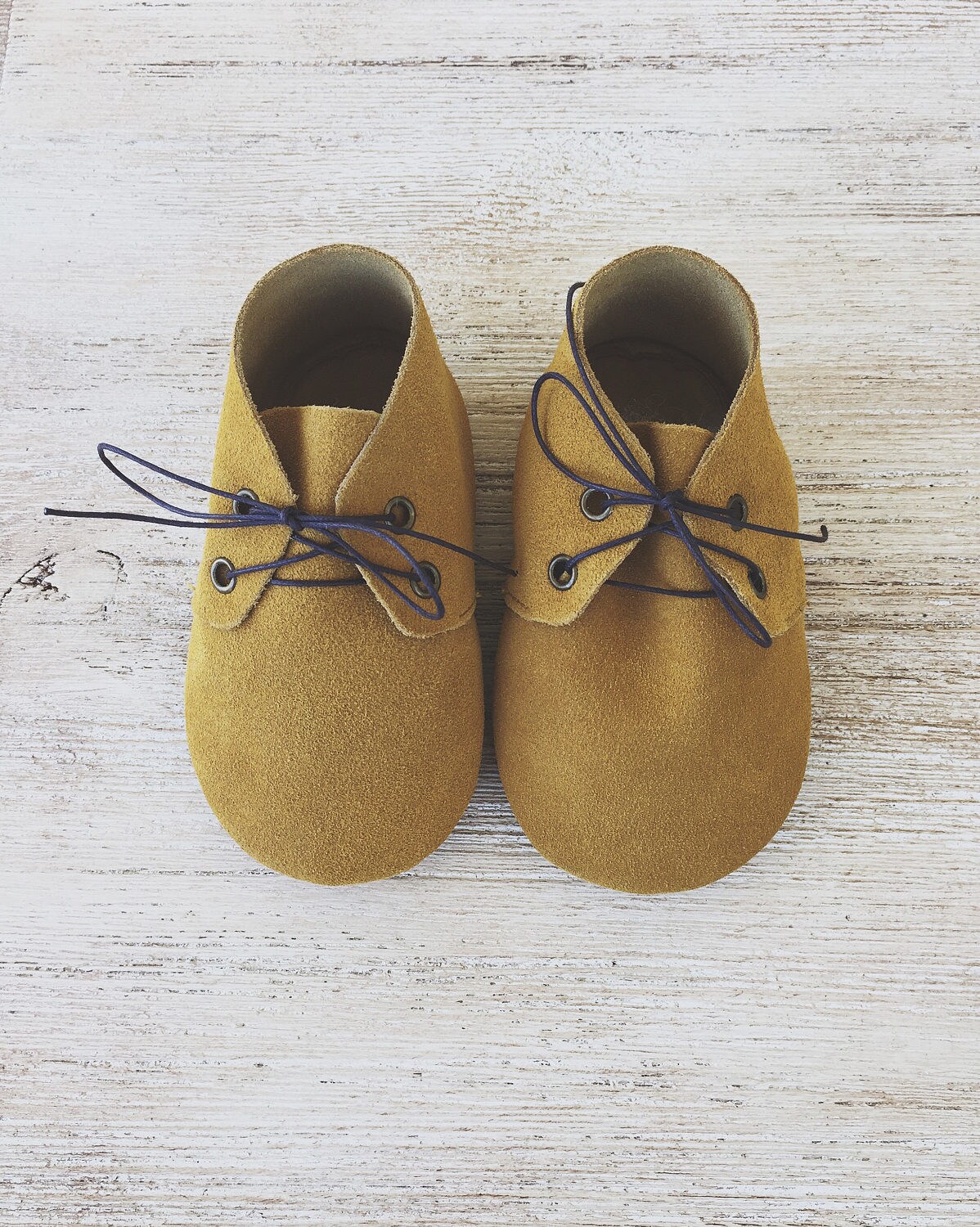 Mustard Oxford Shoes Baby Leather Toddler Shoes Gold Baby Etsy