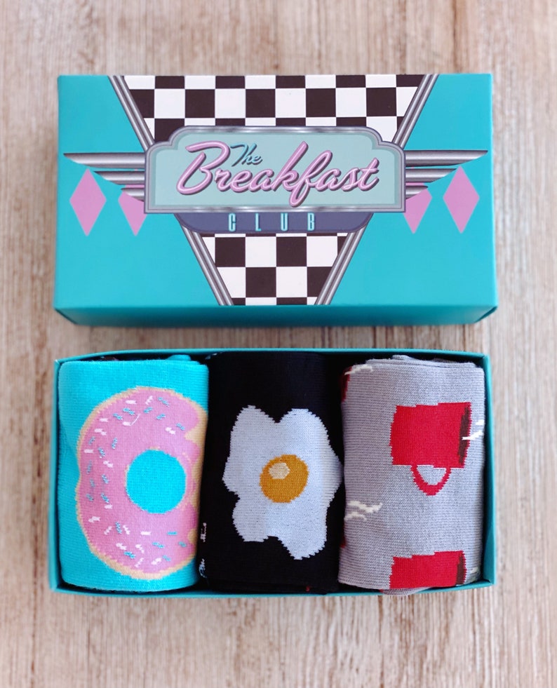 Mens Novelty Sock Set Food Socks Gift Box Donut Socks Etsy