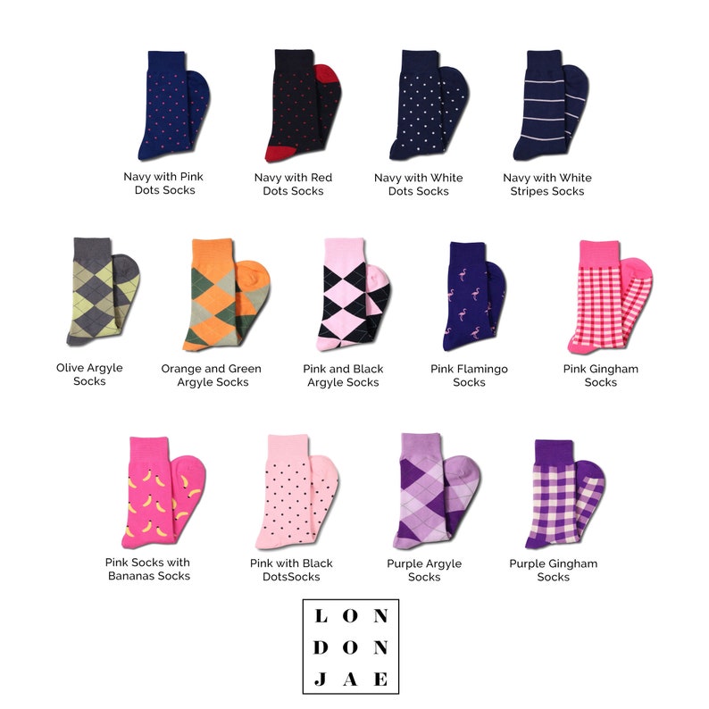 Personalized Wacky Socks for your Groomsmen Proposal, Groomsmen Gift Box, Sock Label, Groom Socks, Wedding Socks image 6